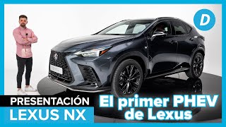 Lexus NX 450h 2022  Toma de contacto  Review en español  Diariomotor [upl. by Etennaej]