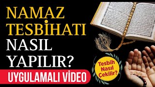 Tesbihat nasıl yapılır Tesbih nasıl çekilir Uygulamalı video [upl. by Yetta607]