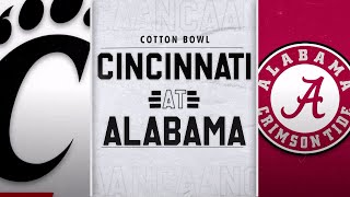 Cotton Bowl PreviewCincinnati vs Alabama [upl. by Lolanthe765]