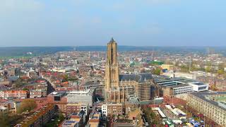 Eusebiuskerk Arnhem John Frostbrug drone Arnhem [upl. by Luca]