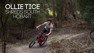 Ollie Tice Shreds South Hobart  MTB Edit [upl. by Acirfa]