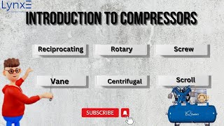 Introduction to Compressors  Types of Compressors  LynxE Learning [upl. by Tumer475]