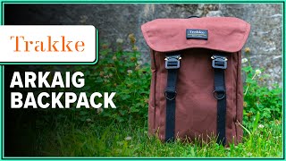 Trakke Arkaig Backpack Review 2 Weeks of Use [upl. by Arrimat]