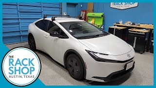 20232024 Toyota Prius Thule WingBar EDGE Clamp Complete Roof Rack  The Rack Shop  Austin TX [upl. by Devine722]