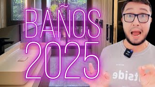 BAÑOS MODERNOS 2025  🔴 SORPRENDETE CON LAS NUEVAS TENDENCIAS [upl. by Amlev782]