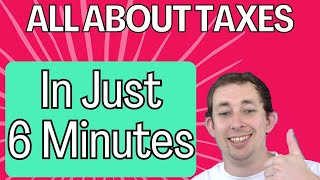 Taxes What You Need to Know in 6 Minutes [upl. by Anilrac]