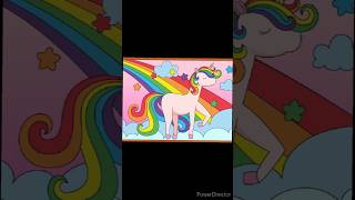 Ek chhabila ghoda tha kidsfun drawing cartoon oddlysatisfying horse [upl. by Sheff]