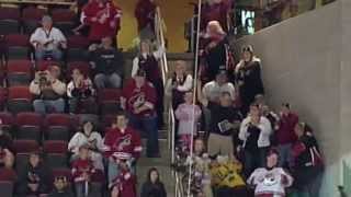 Coyotes Season Ticket Holder Ms Conduct Helps Lead Sandstorm [upl. by Leroi531]