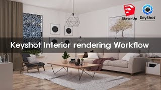 Keyshot interior workflow [upl. by Ainevul]