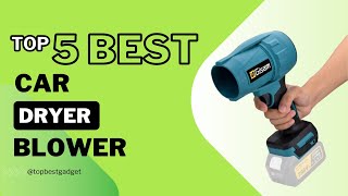 Top 5 Best Car Dryer Blowers 2024 [upl. by Nylsoj]