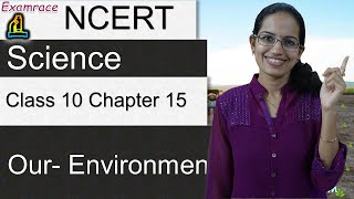 NCERT Class 10 Science Chapter 15 Our Environment Examrace  Dr Manishika  English  CBSE [upl. by Jeane525]