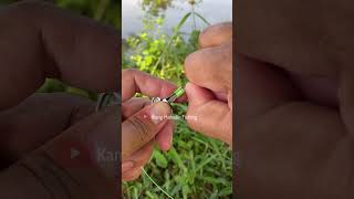 The Secret Of Fisherman Fishing Knot Skills How to Tie Fishing Knot Using Tackle fishing [upl. by Manup]