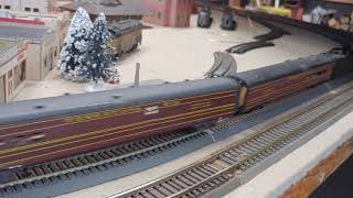 PRR T1 steam engine by Pennline pulling Americsn Beauty Broadway Limited [upl. by Crowell]