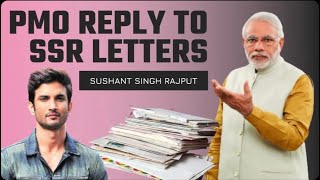 PMO REPLIES TO SSR LETTERS II BIG NEWS ON SUSHANT SINGH RAJPUT [upl. by Lrem385]