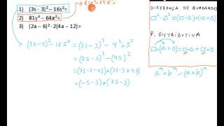 Polinómios Factorizar  Matemática 8º ano  Casos Notáveis [upl. by Anastasie]