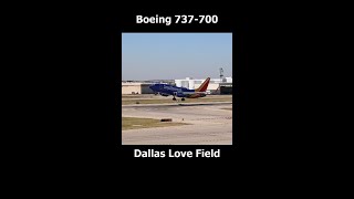 Boeing 737700 taking off from Dallas [upl. by Wera739]