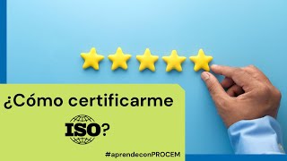 ¿Cómo certificarme ISO [upl. by Netta]