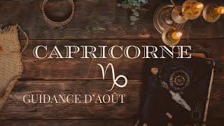 Guidance capricorne ♑︎  Août 2024 🔮🦉 [upl. by Fawne]