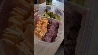 Adult Lunchables  Venison Charcuterie Family Snack Prep [upl. by Odnamla]