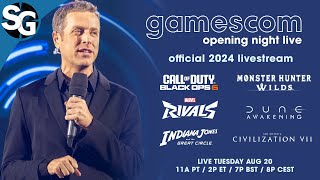 Gamescom 2024 Opening Night Live  Full Show Live Stream [upl. by Platus]