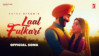 Laal Fulkari Official Video Fateh Siyan  B Haapie  Latest Punjabi Songs 2023 [upl. by Alanna]