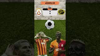 Galatasaray vs Elfsborg Maçı Skor Tahmini 🤔 galatasaray elfsborg avrupaligi [upl. by Ailyt]