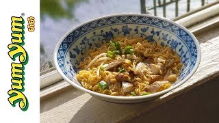 Yum Yum Tom Yum Moo Deng Instant Noodle Recipe Time EP 243 [upl. by Dnar]