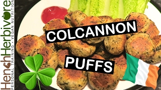 Colcannon Puffs  Vegan Recipe [upl. by Nrev]