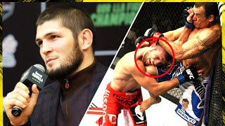 Khabib Reveals The Toughest Fight Of His MMA Career vs Gleison Tibau Snubs Conor McGregor [upl. by Phi]