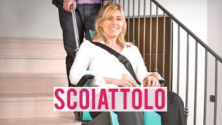 Scoiatolo 2000  carrozzina elettrica sicurezza e comfort [upl. by Chuu]