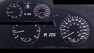 HOW TO CLEAR RESET NISSAN INFINITY VDC off light ON DASH  FAST EASY FIX [upl. by Saraann]