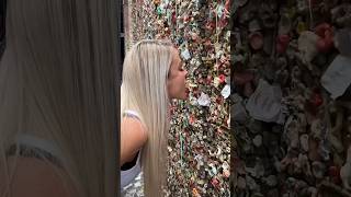 Chewing gum wall in America 🤢telugufacts interstingfactsintelugu telugu [upl. by Aidualc677]