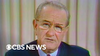 From the archives Lyndon B Johnson announces he wont seek reelection in 1968 [upl. by Laven]