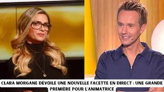 Clara Morgane dévoile une nouvelle facette en direct  une grande première pour l’animatrice [upl. by Mapes]