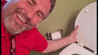 DIY Toilet Seat Replacement How About Refinish † For Cheap [upl. by Suzanna658]