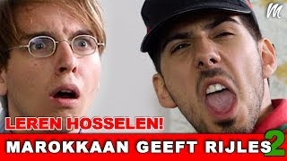 Leren Hosselen  Marokkaan Geeft Rijles Seizoen 2 Aflevering 2  Mertabi [upl. by Beauchamp]