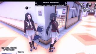 Yandere Simulator  Befriending Elimination Only [upl. by Ahseikal]