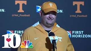 Coach Heupel speaks for final time before Florida game [upl. by Jorey]