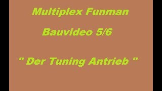 MPX Funman Einsteiger Bauvideo 56 Einbau Tuning Motor [upl. by Newel]