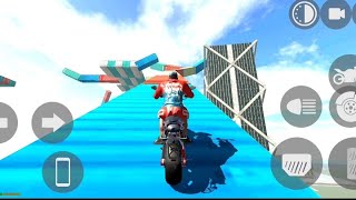 Realistic Indian Roads Extreme Bike Stunts  Bike Driving 3D🛹 [upl. by Warila]