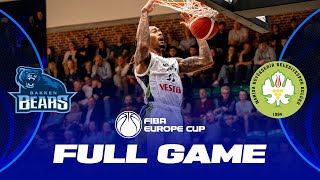 Bakken Bears v Manisa BBSK  Full Basketball Game  FIBA Europe Cup 202324 [upl. by Charmian]