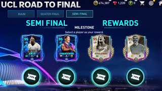 RONALDINHO UCL SEMIFINAL EVENT FC MOBILE 24  UCL ROAD TO FINAL EVENT FREE REWARDS FC MOBILE [upl. by Ennirac]