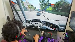 Calm Bus Service  Fernbus Simulator [upl. by Lucila]