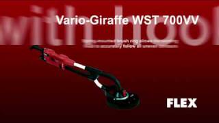 Flex WST 700 VV Vario Plus Drywall Sander from Belmore Tools [upl. by Enelyt]