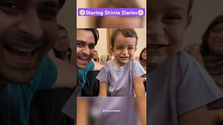 Sharing Shimla Diary🌼 dipikakiduniya minivlog cute baby love family shopping gift cutebaby [upl. by Neile]