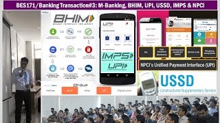 BES171Banking Transaction3 BHIM UPI IMPS USSD NPCi amp Mobile Banking API in India [upl. by Akeryt708]