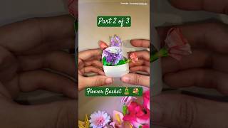 Part 2 Of 3Pick your flowers and put it in Flower Basket 🎍💐Origami Flower Marathon [upl. by Arreit340]