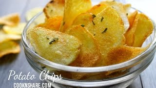 Homemade Potato Chips [upl. by Lora95]