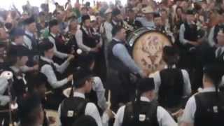 78th Highlanders Halifax Citadel Beer Tent Medley  Maxville 2014 [upl. by Inilam]