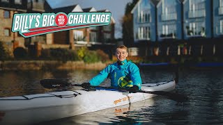 Red Nose Day Challenge  Sink or paddle kayak time ➥ Billy Monger [upl. by Pruchno]